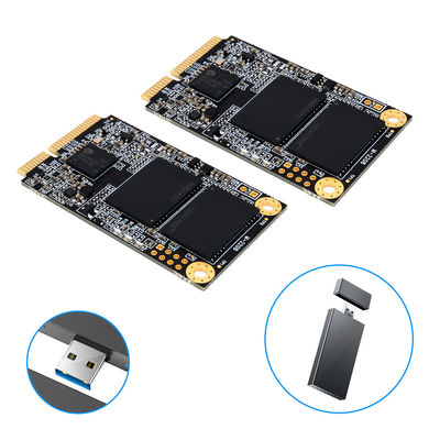 Disco duro portátil comercial SSD MSATA sin ruido de 64 GB a 2 TB Transferencia rápida de datos