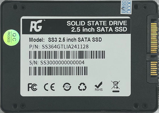 2.5' SATA Industrial Solid State Drive SSD 128GB 256GB 512GB 1TB para el dispositivo de monitoreo